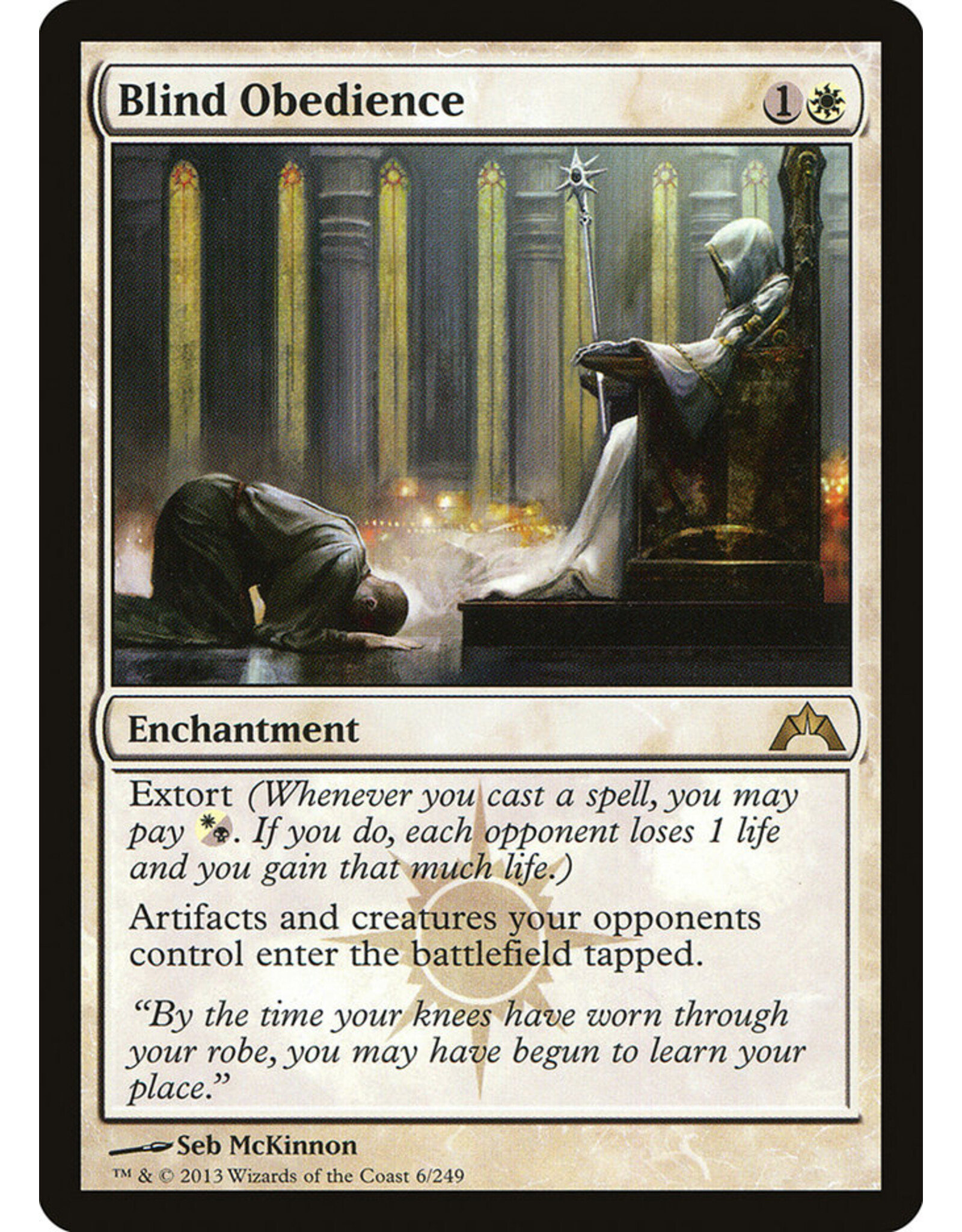 Magic Blind Obedience  (GTC)