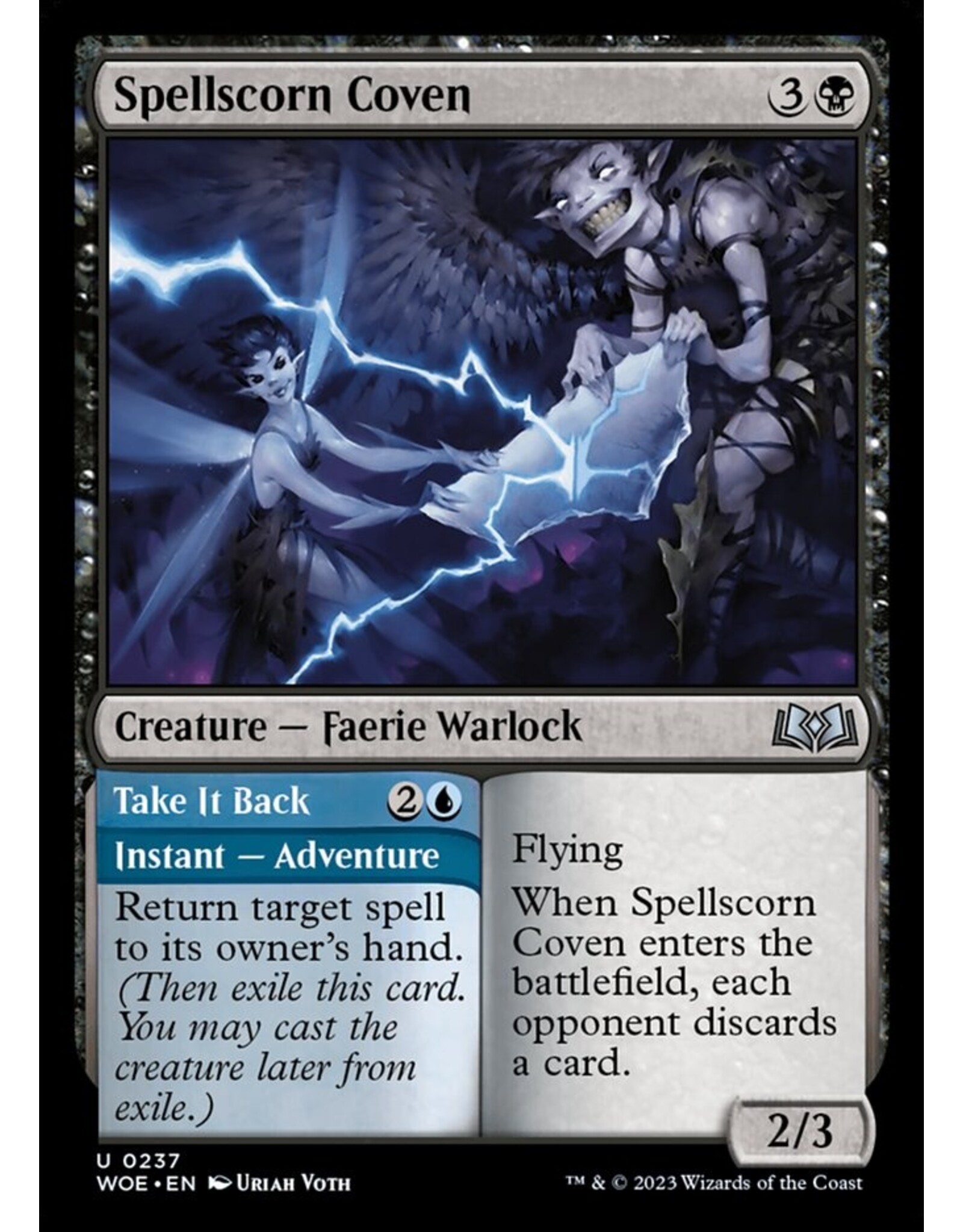 Magic Spellscorn Coven // Take It Back  (WOE)