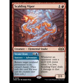 Magic Scalding Viper // Steam Clean  (WOE)
