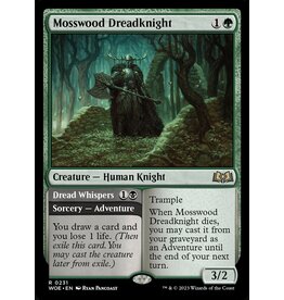Magic Mosswood Dreadknight // Dread Whispers  (WOE)