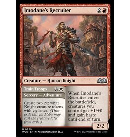 Magic Imodane's Recruiter // Train Troops  (WOE)