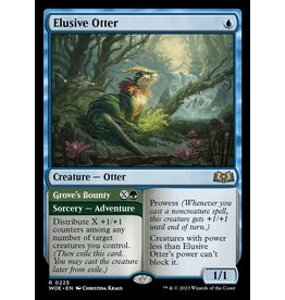 Magic Elusive Otter // Grove's Bounty  (WOE)