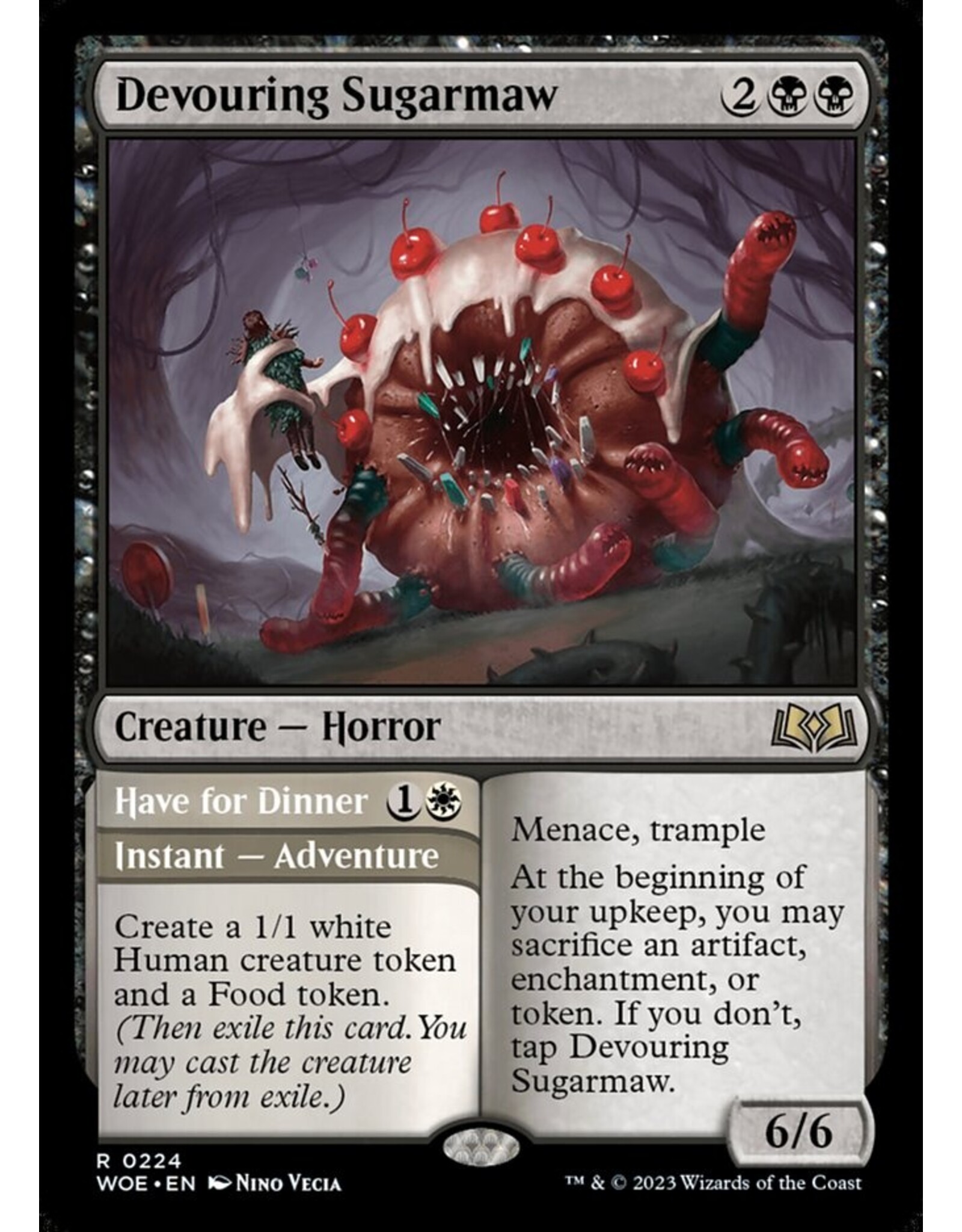 Magic Devouring Sugarmaw // Have for Dinner  (WOE)