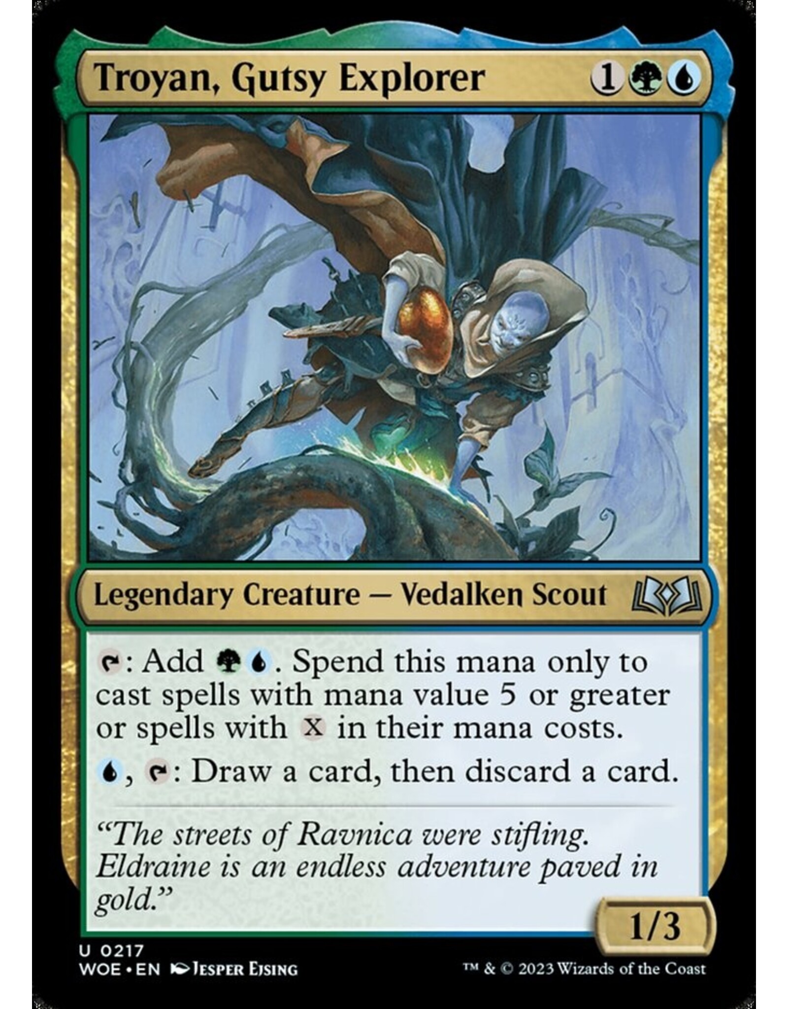 Magic Troyan, Gutsy Explorer  (WOE)