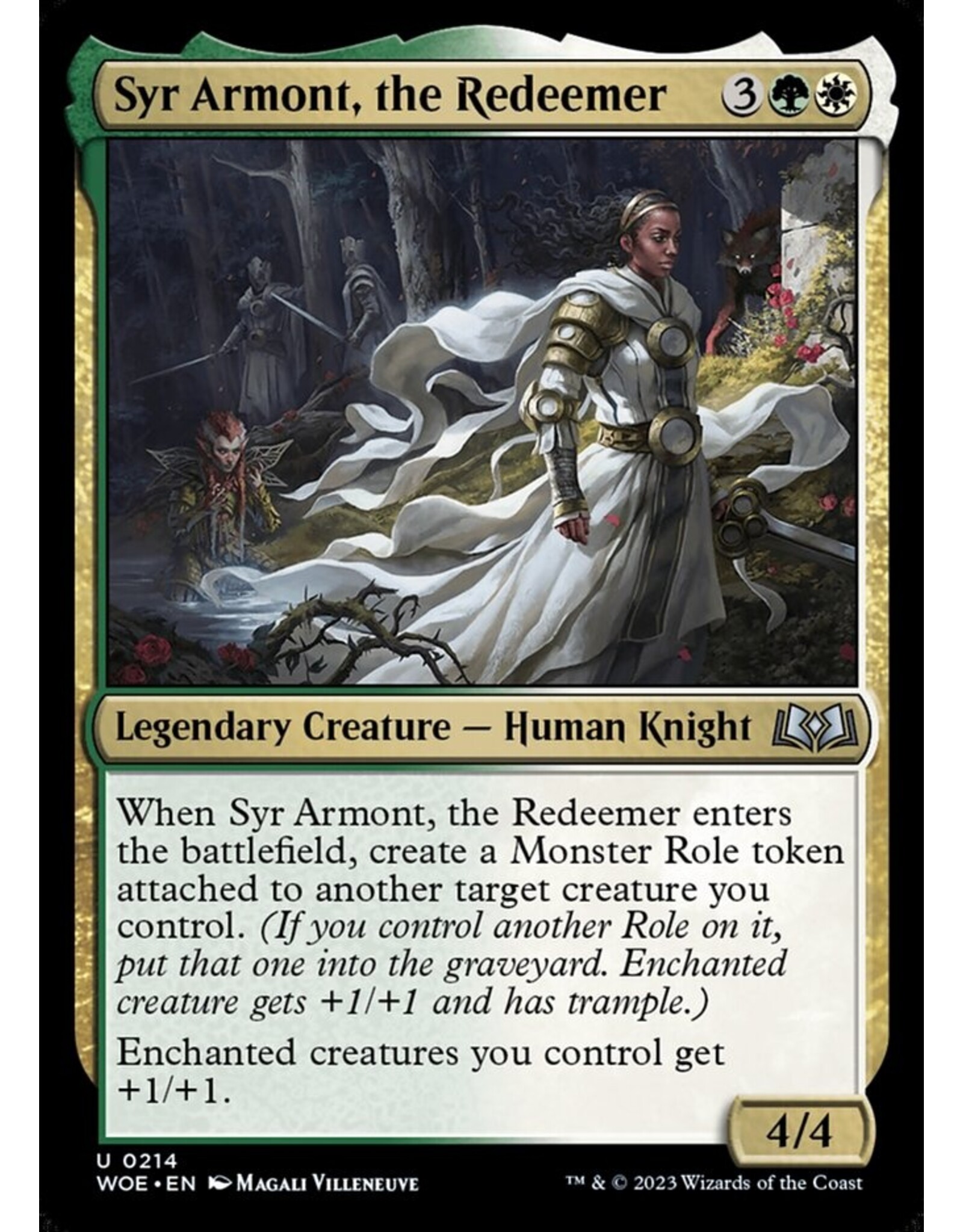 Magic Syr Armont, the Redeemer  (WOE)