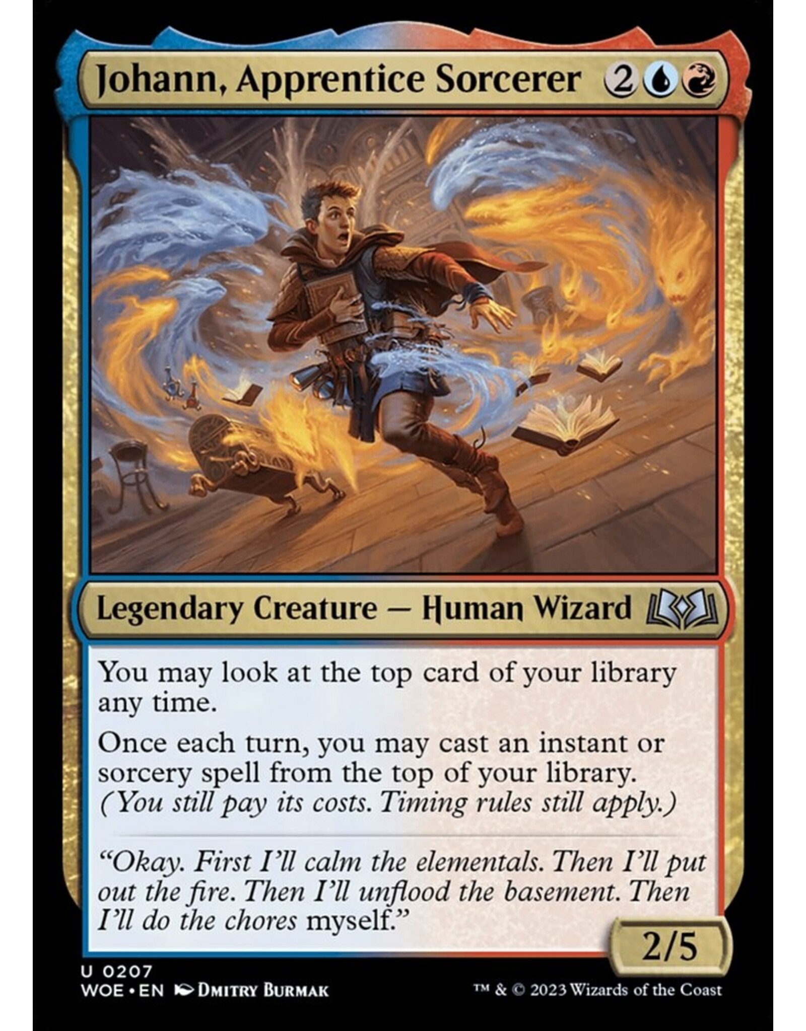 Magic Johann, Apprentice Sorcerer  (WOE)