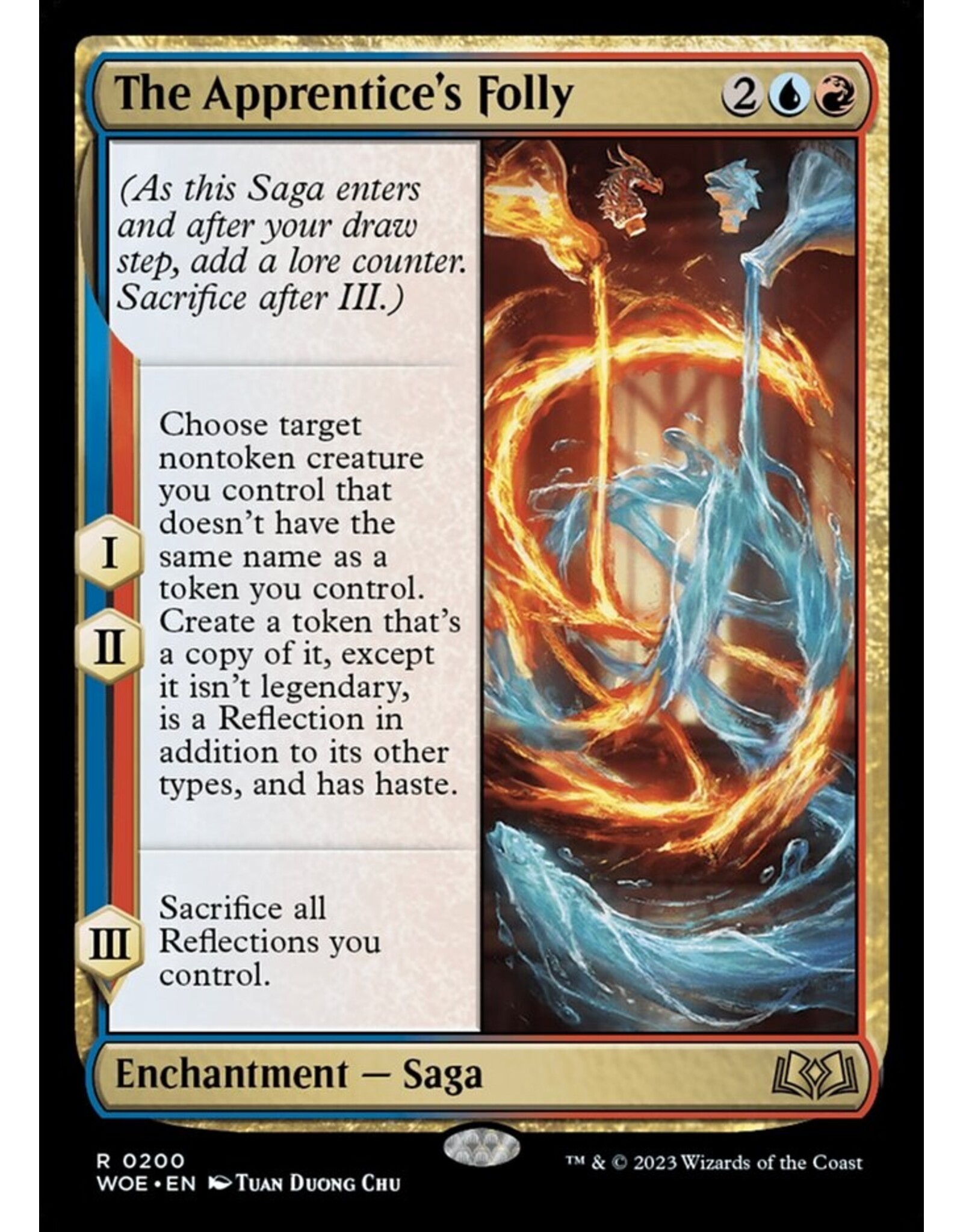 Magic The Apprentice's Folly  (WOE)