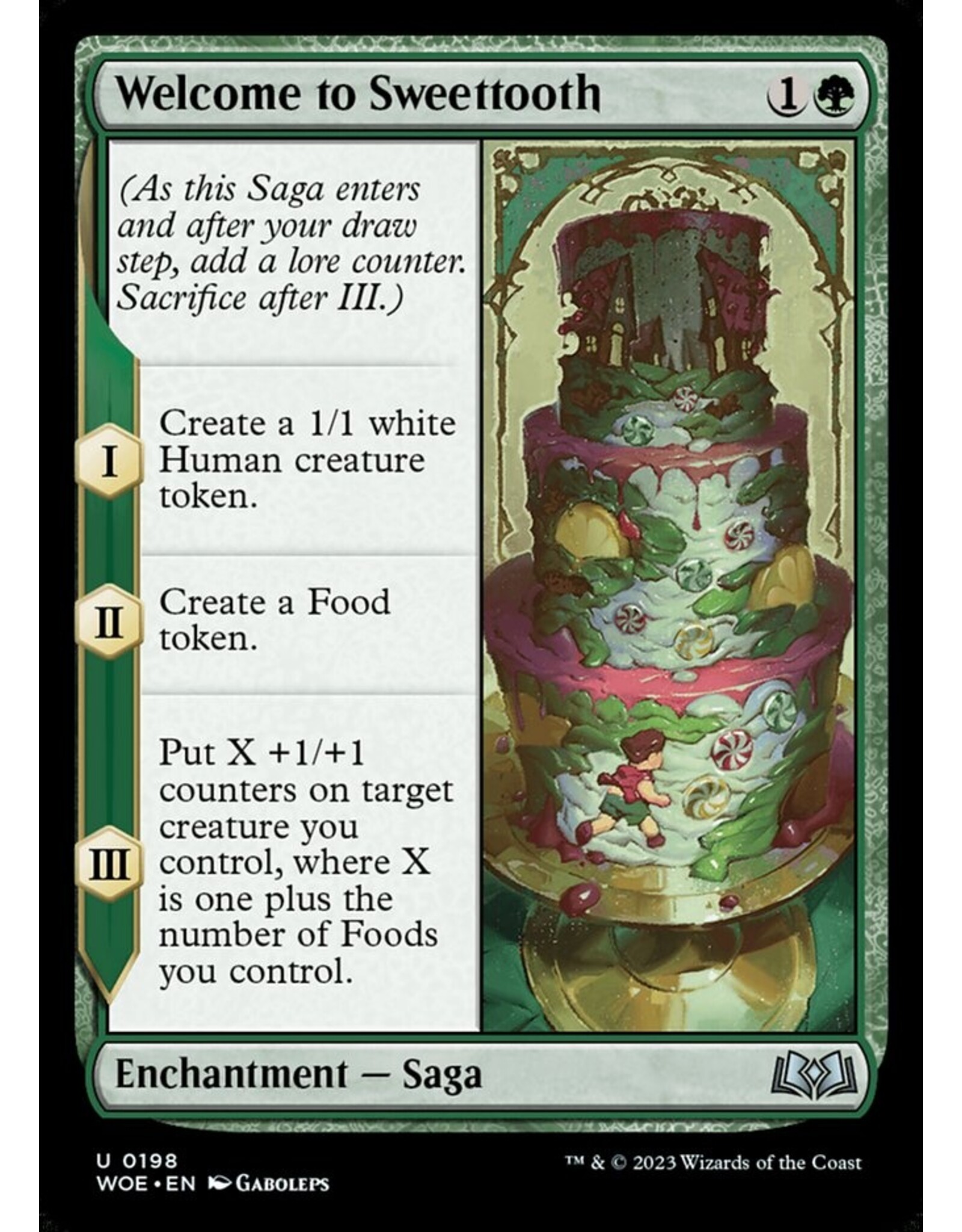 Magic Welcome to Sweettooth  (WOE)