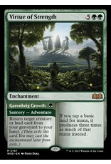 Magic Virtue of Strength // Garenbrig Growth  (WOE)