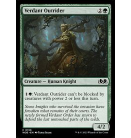 Magic Verdant Outrider  (WOE)