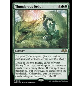 Magic Thunderous Debut  (WOE)