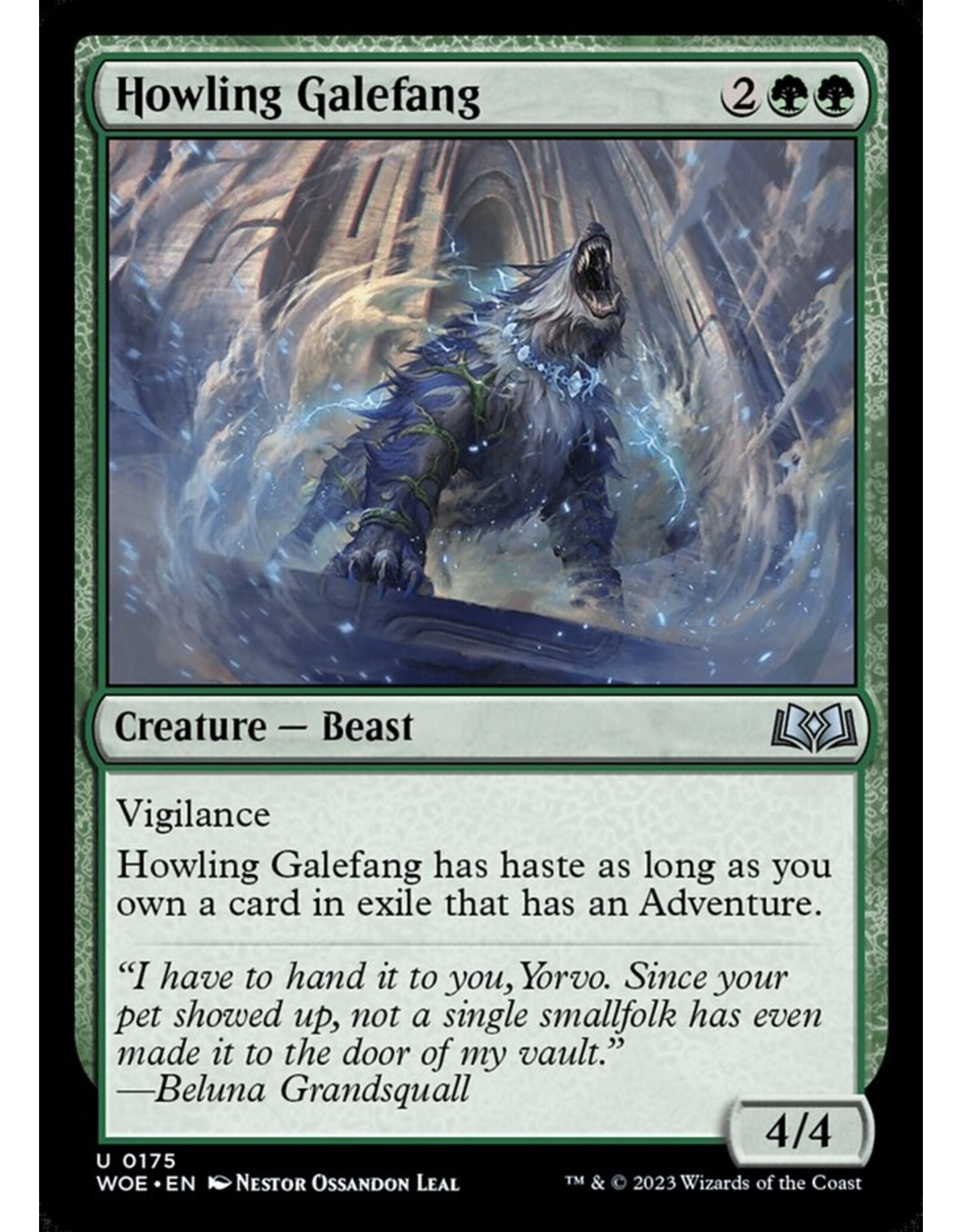 Magic Howling Galefang  (WOE)