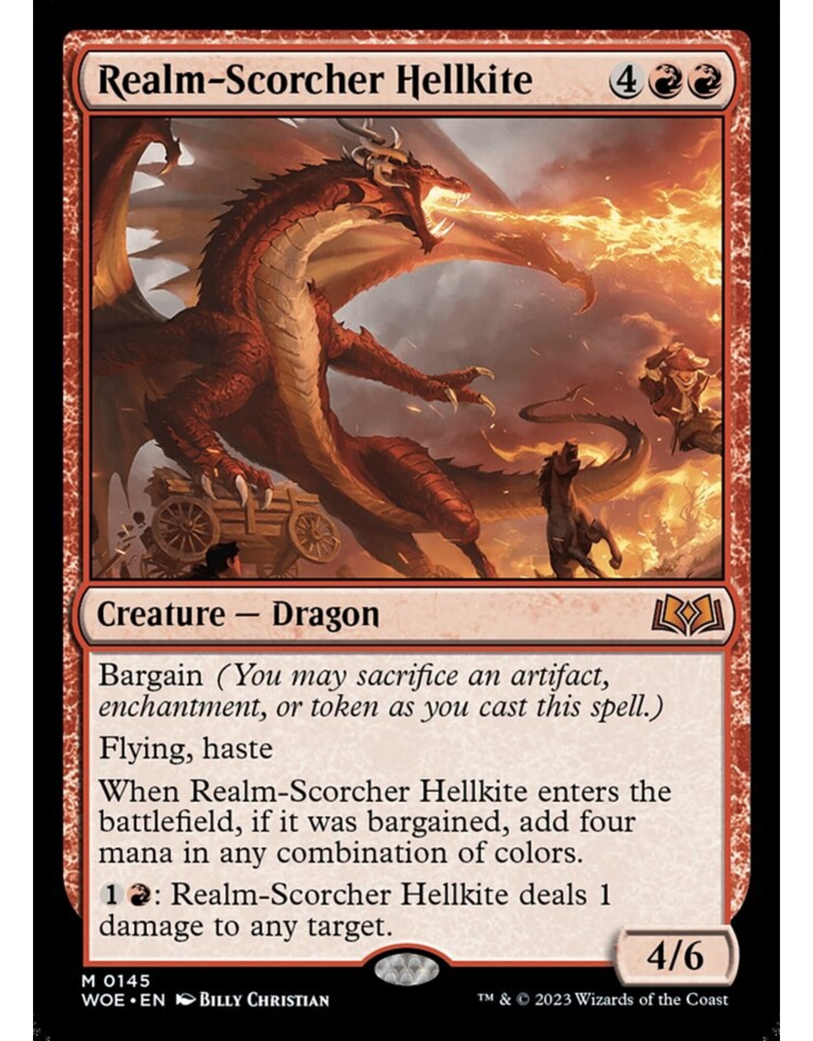 Magic Realm-Scorcher Hellkite  (WOE)
