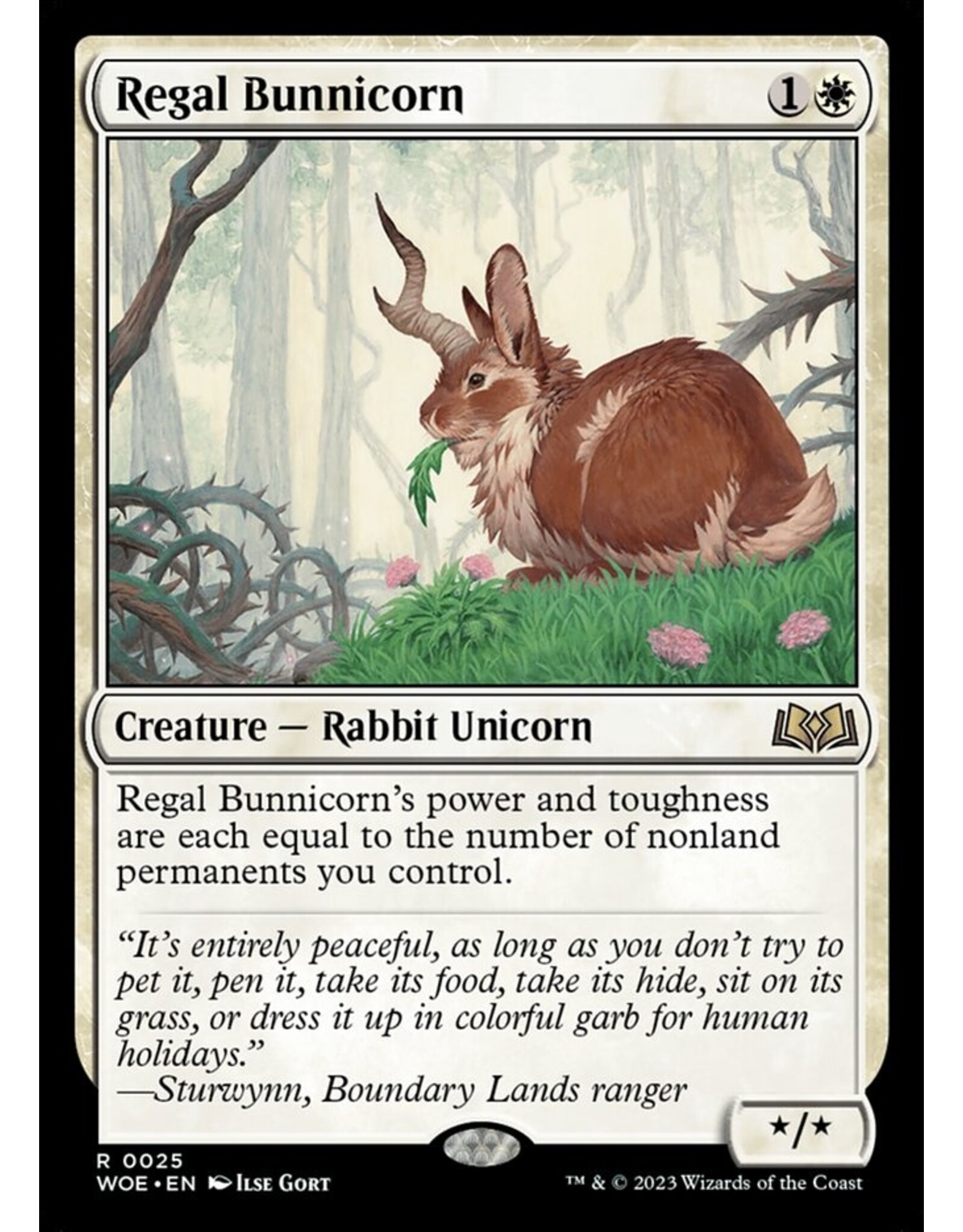 Magic Regal Bunnicorn  (WOE)