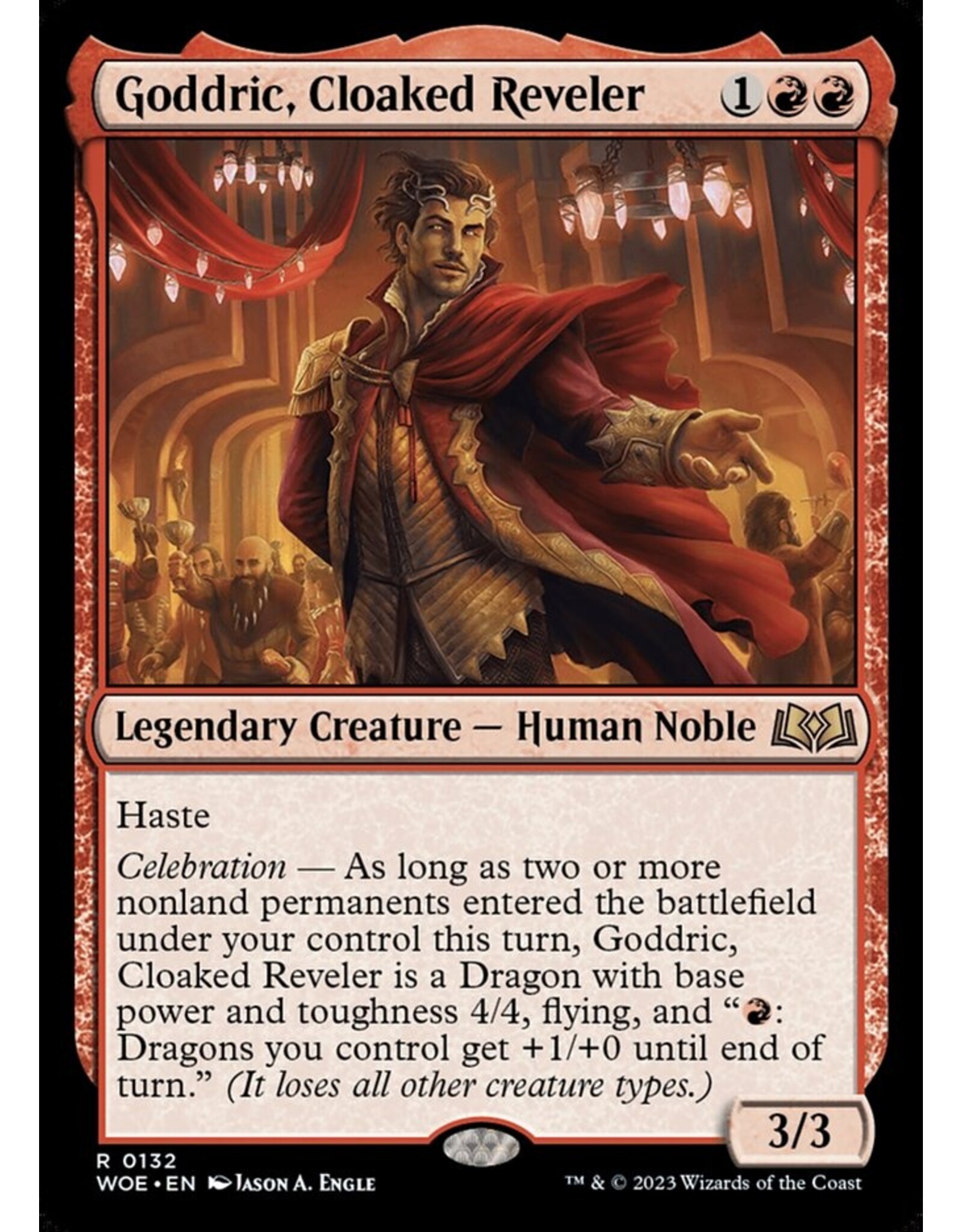 Magic Goddric, Cloaked Reveler  (WOE)