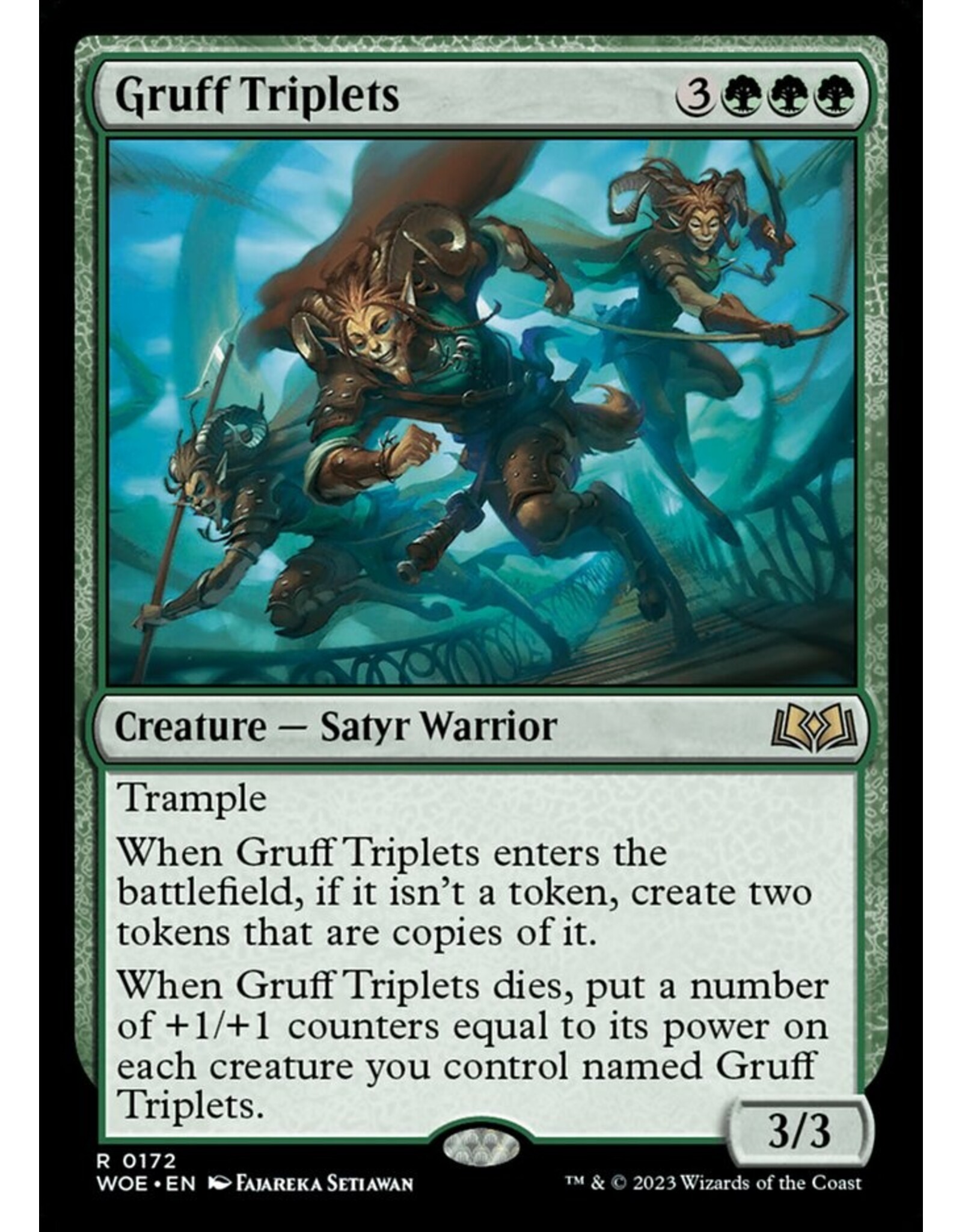 Magic Gruff Triplets  (WOE)