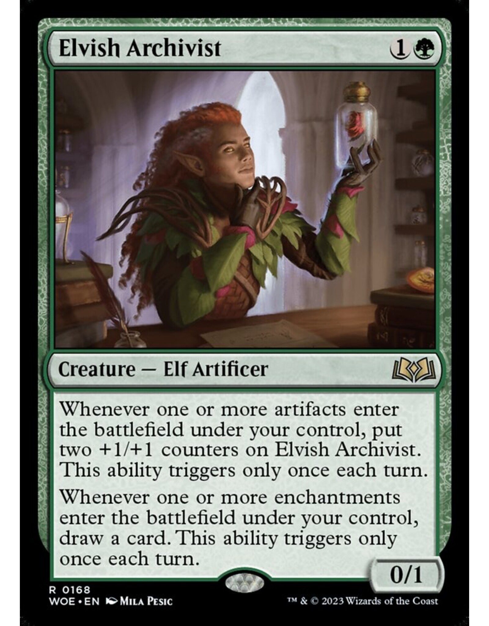 Magic Elvish Archivist  (WOE)