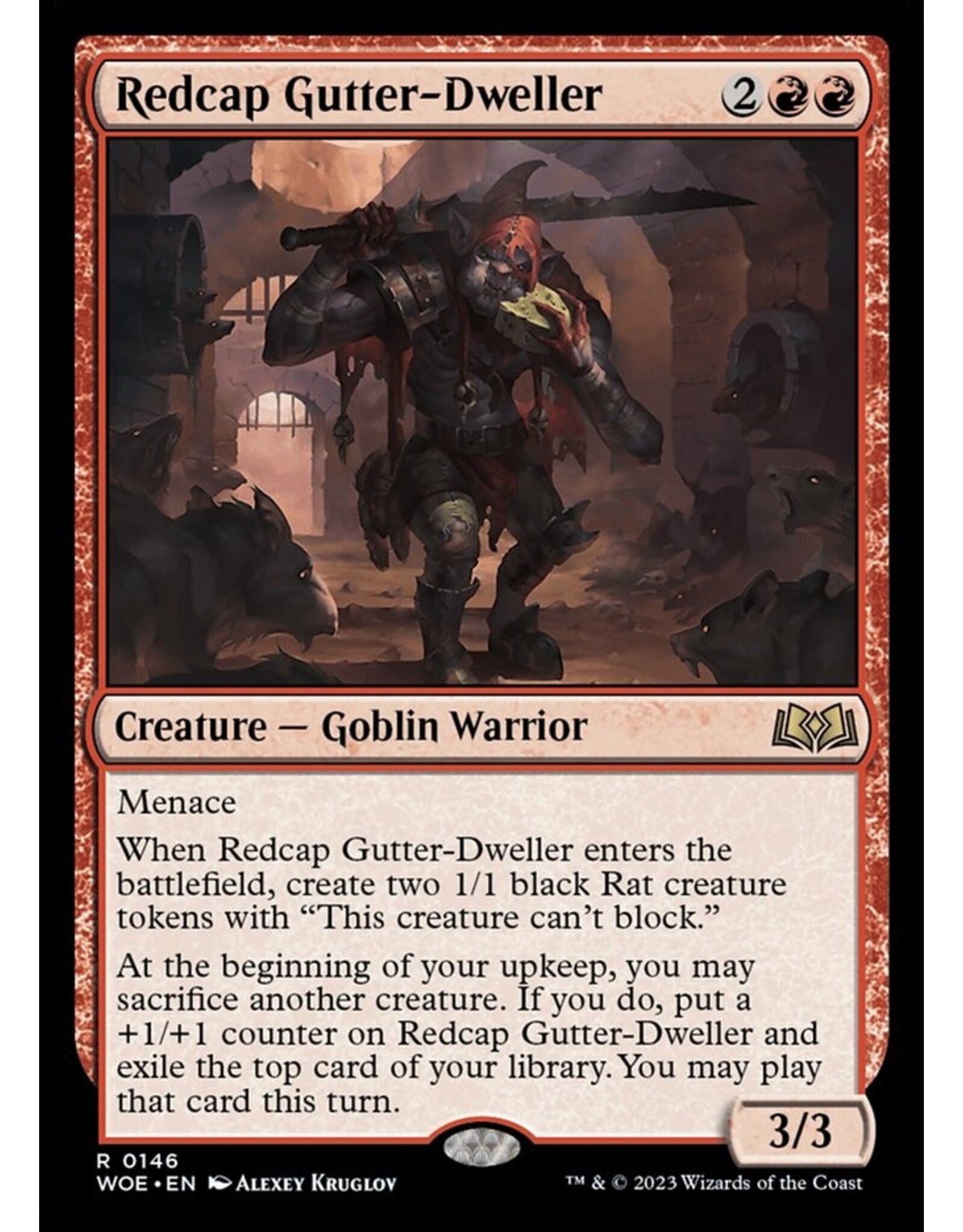 Magic Redcap Gutter-Dweller  (WOE)