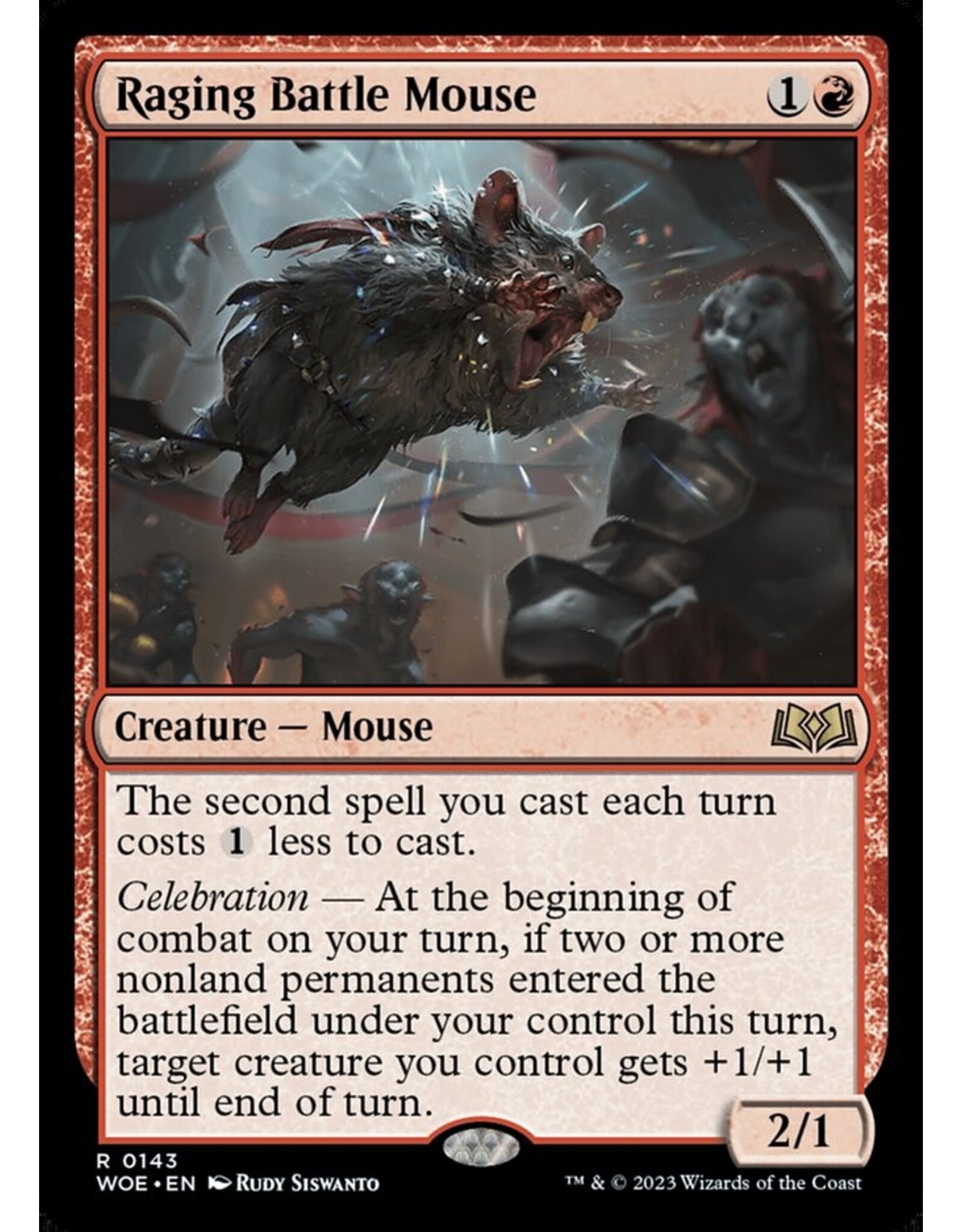 Magic Raging Battle Mouse  (WOE)