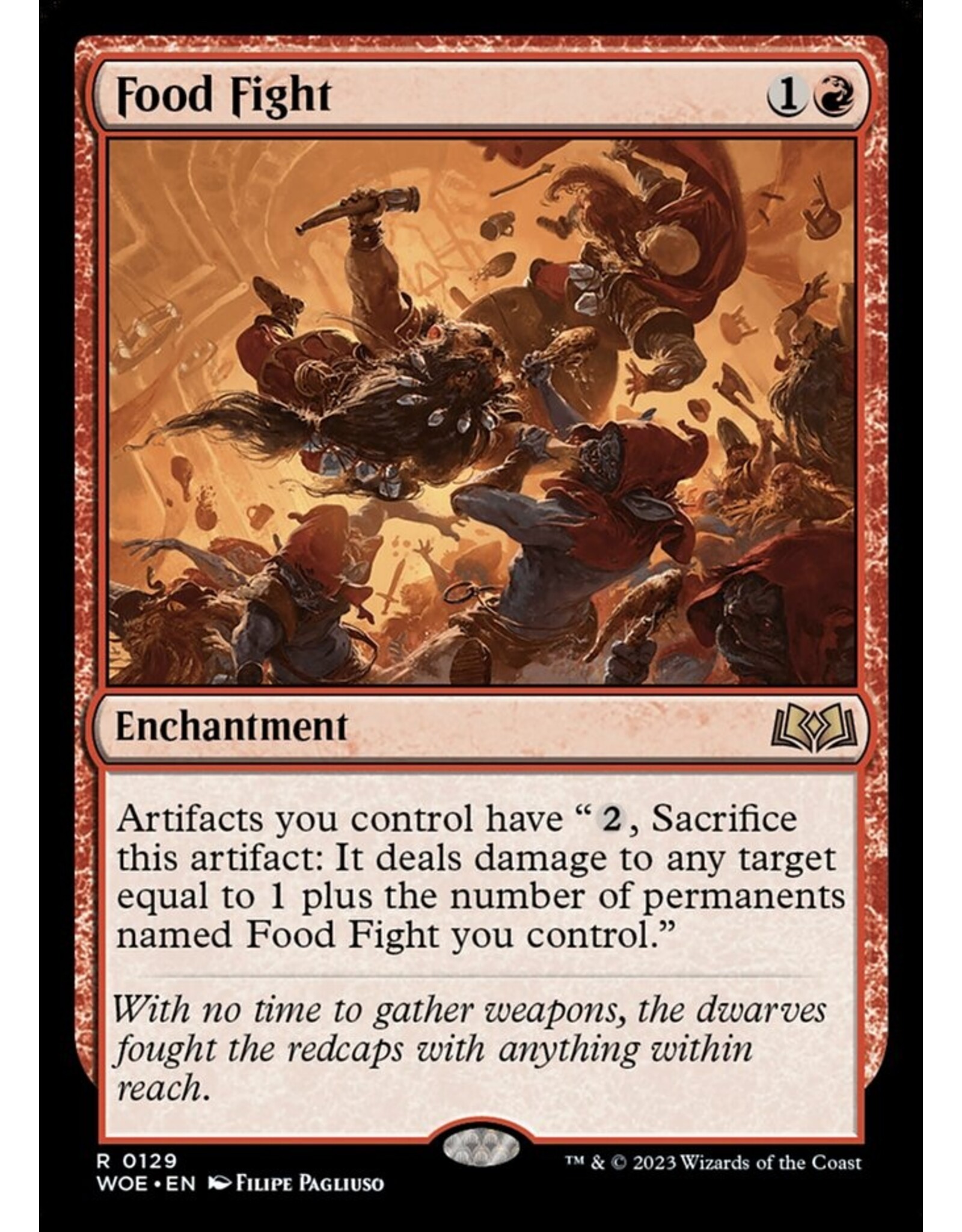 Magic Food Fight  (WOE)