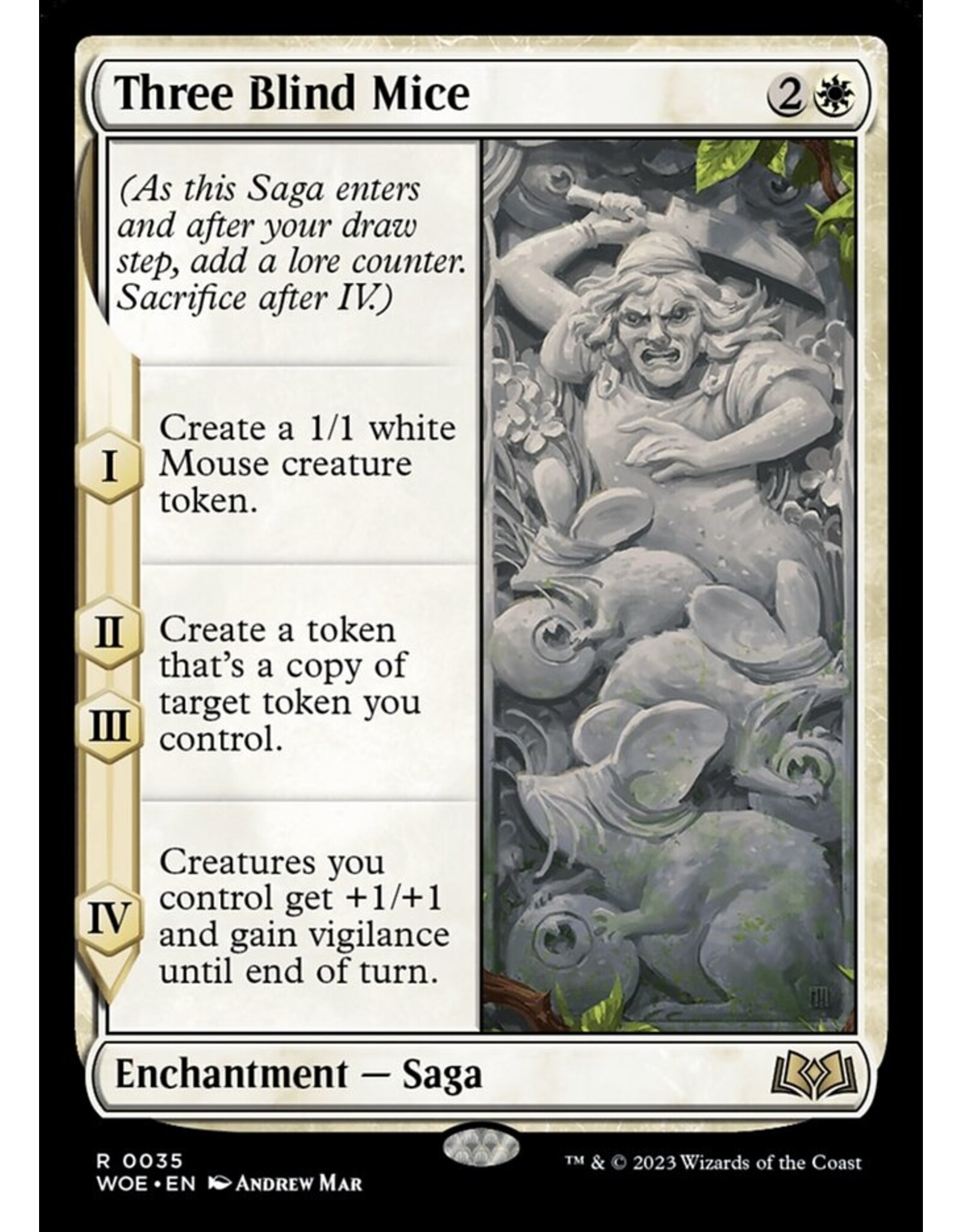 Magic Three Blind Mice  (WOE)