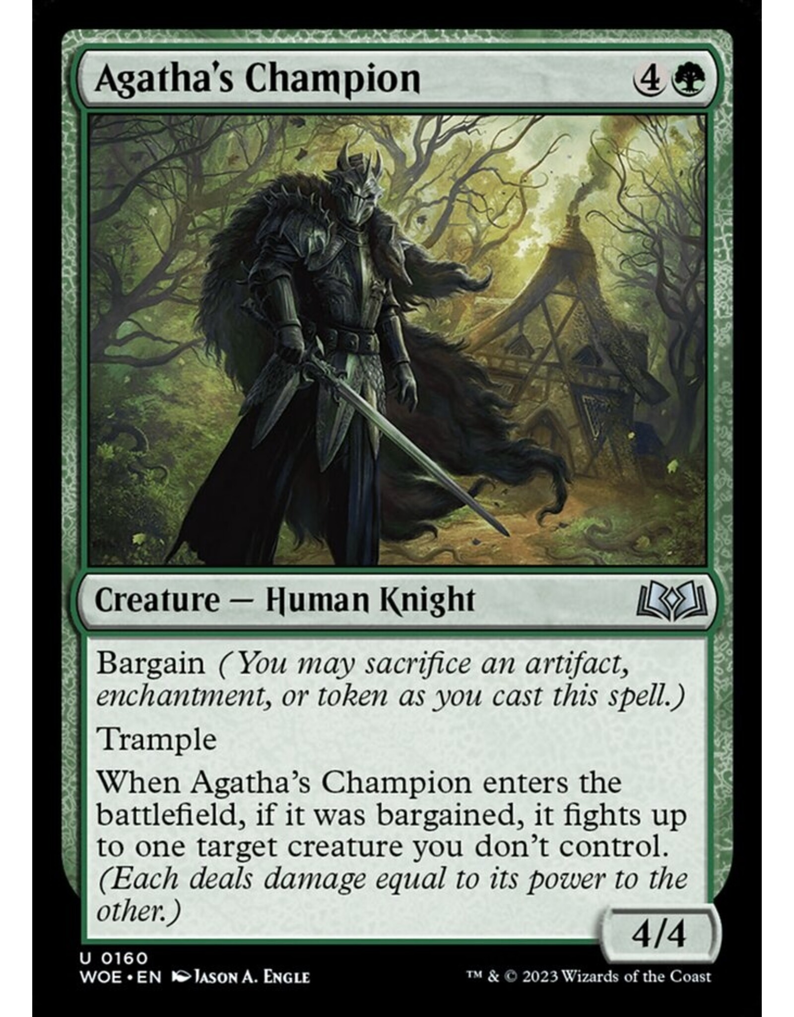 Magic Agatha's Champion  (WOE)