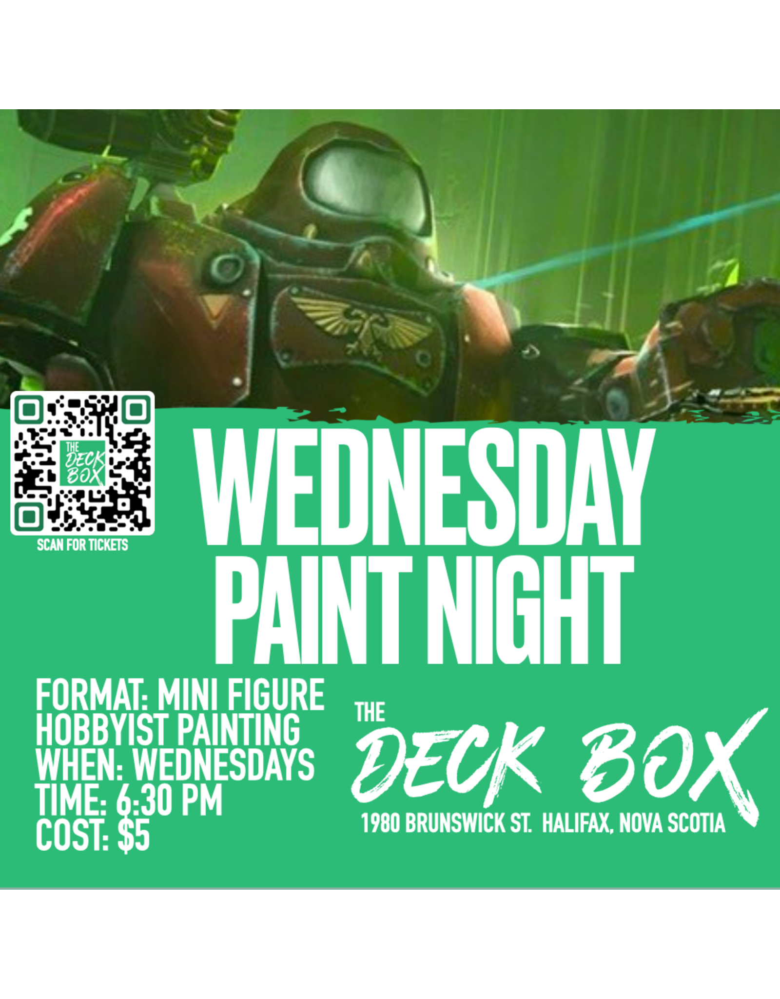 Events Wednesday Paint Night