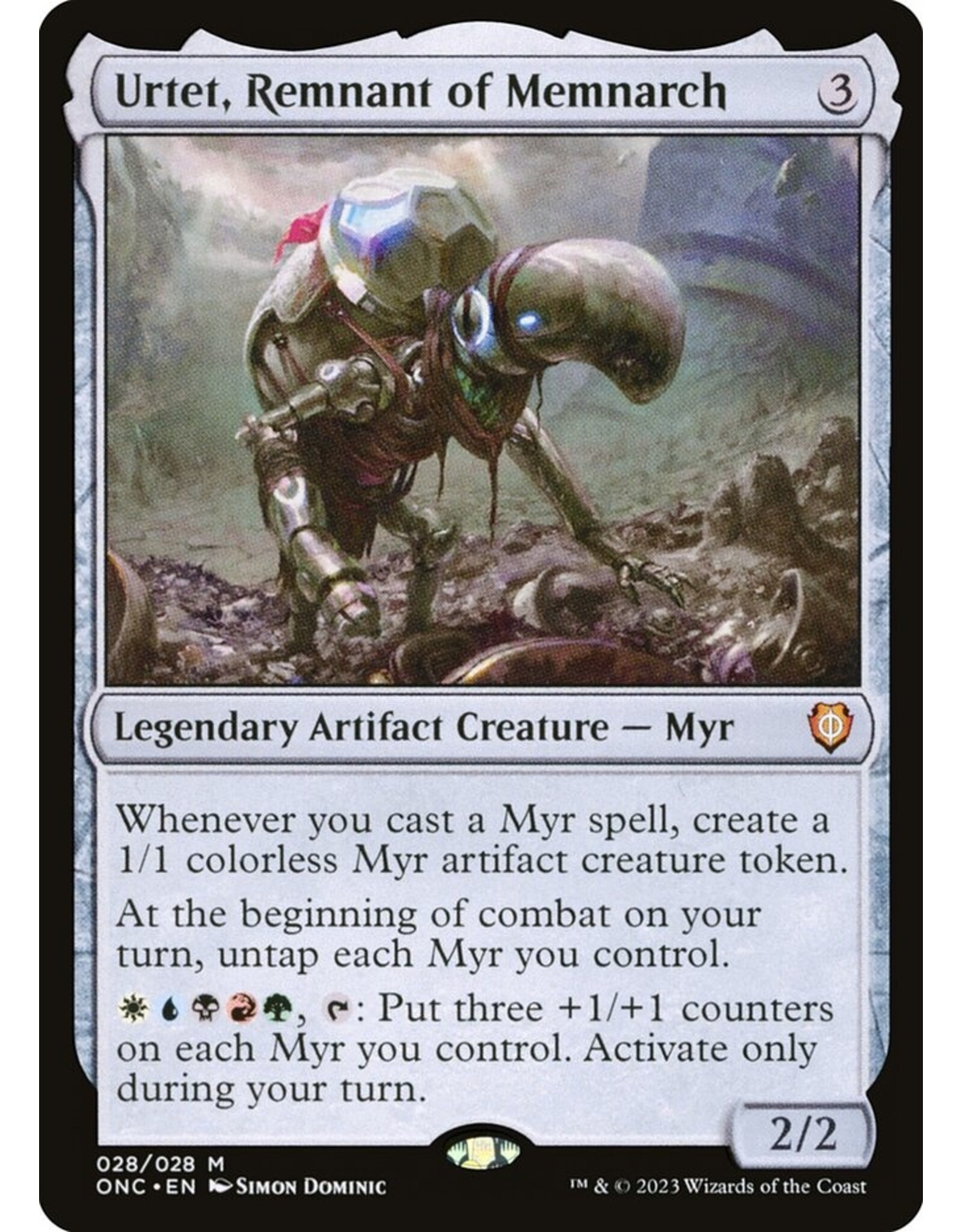 Magic Urtet, Remnant of Memnarch  (ONC)