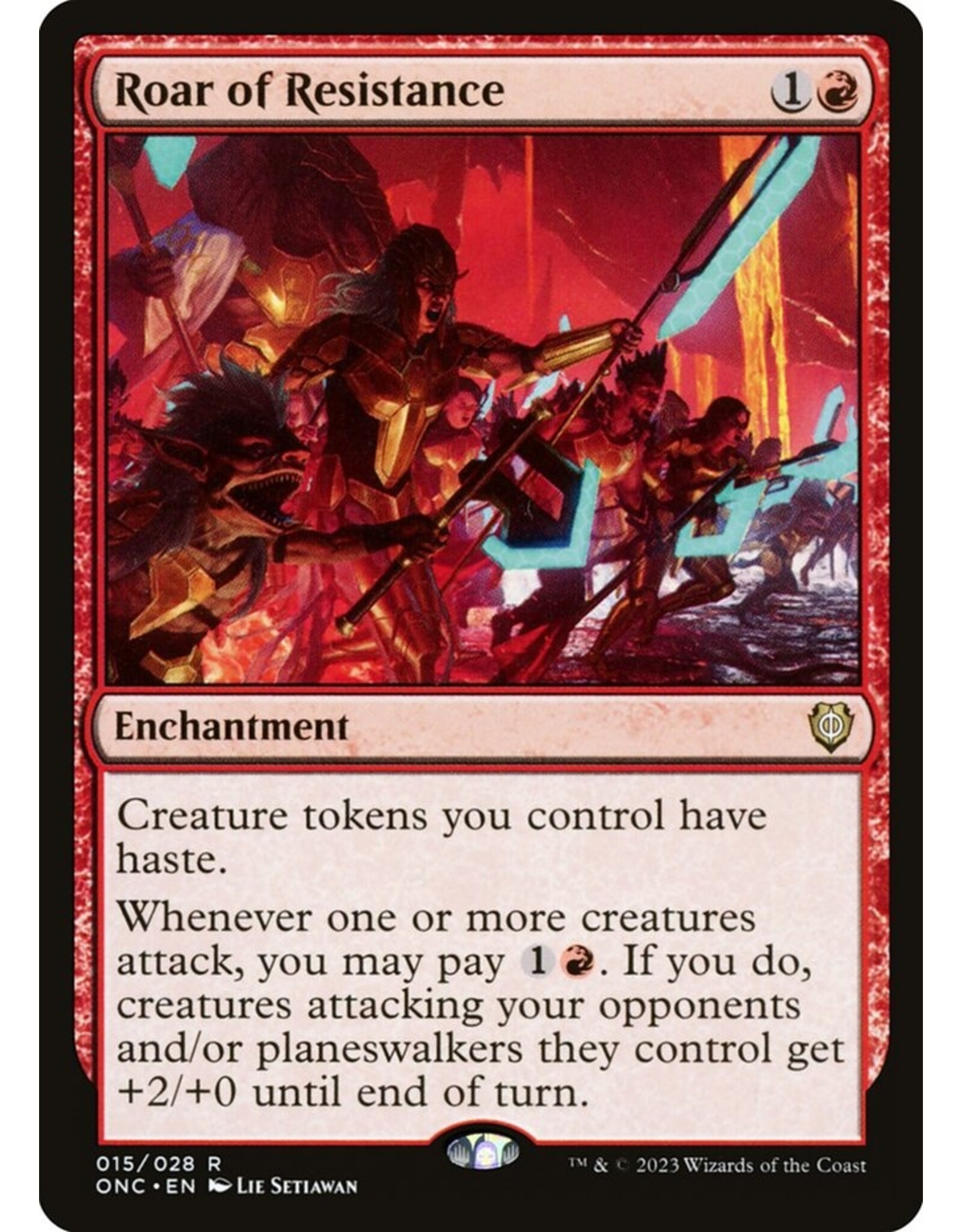 Magic Roar of Resistance  (ONC)
