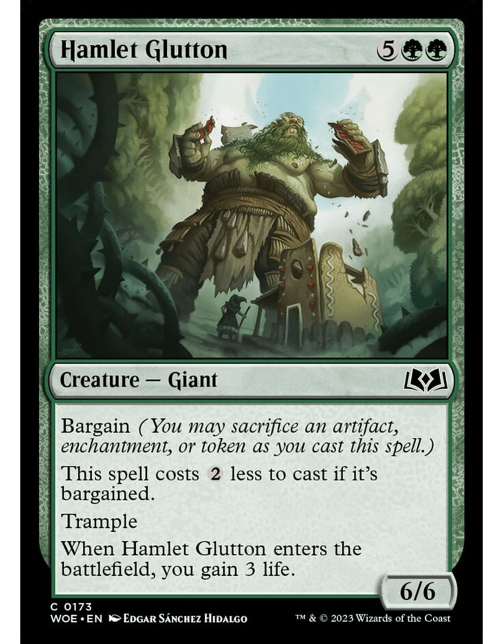 Magic Hamlet Glutton  (WOE)