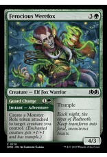Magic Ferocious Werefox // Guard Change  (WOE)