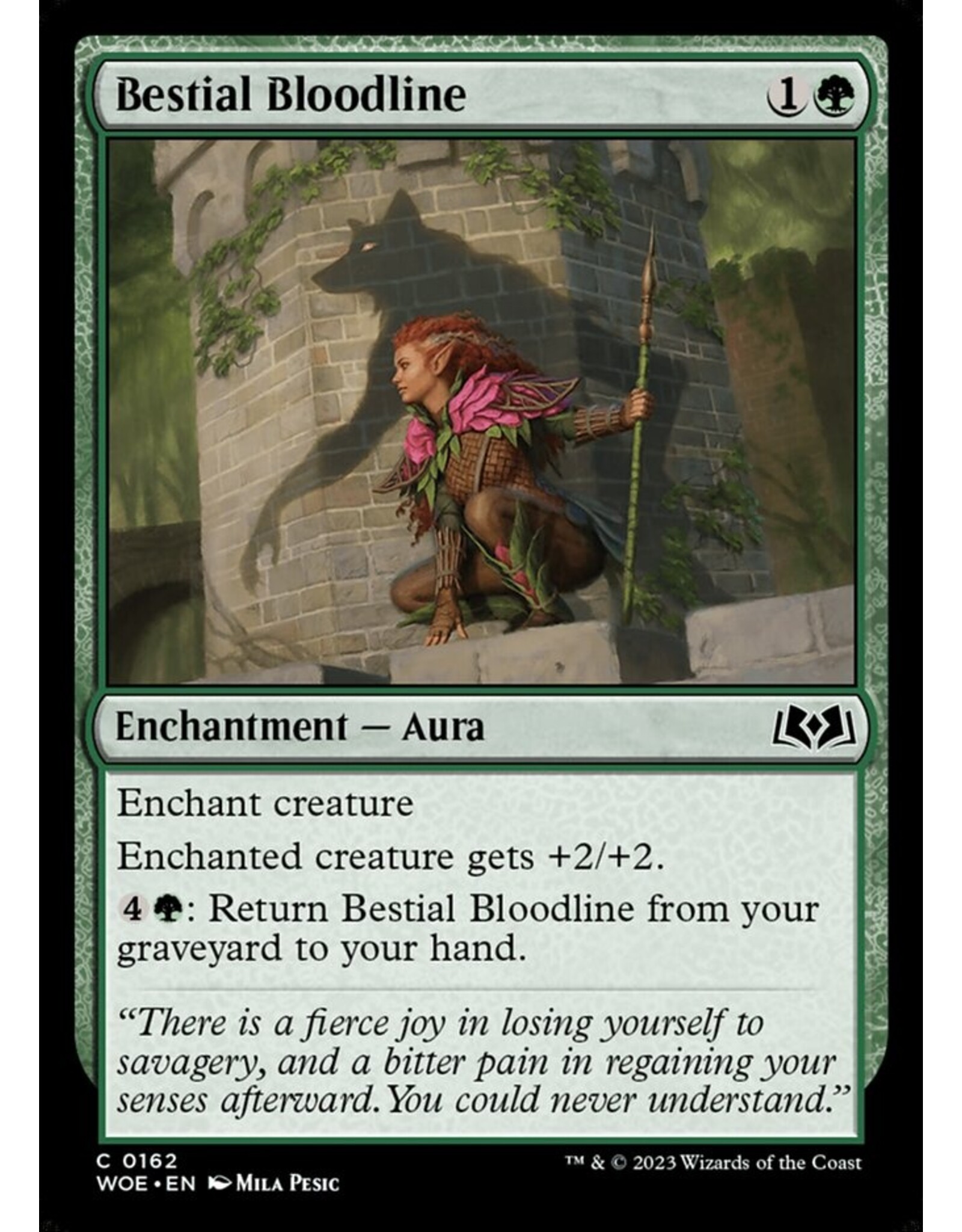 Magic Bestial Bloodline  (WOE)