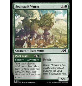 Magic Beanstalk Wurm // Plant Beans  (WOE)