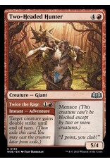 Magic Two-Headed Hunter // Twice the Rage  (WOE)