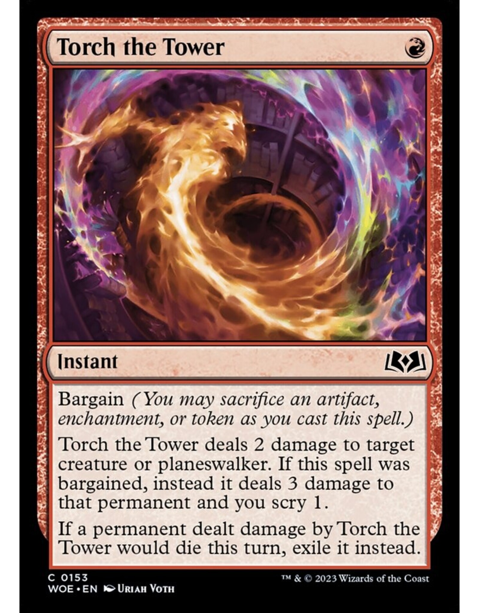 Magic Torch the Tower  (WOE)