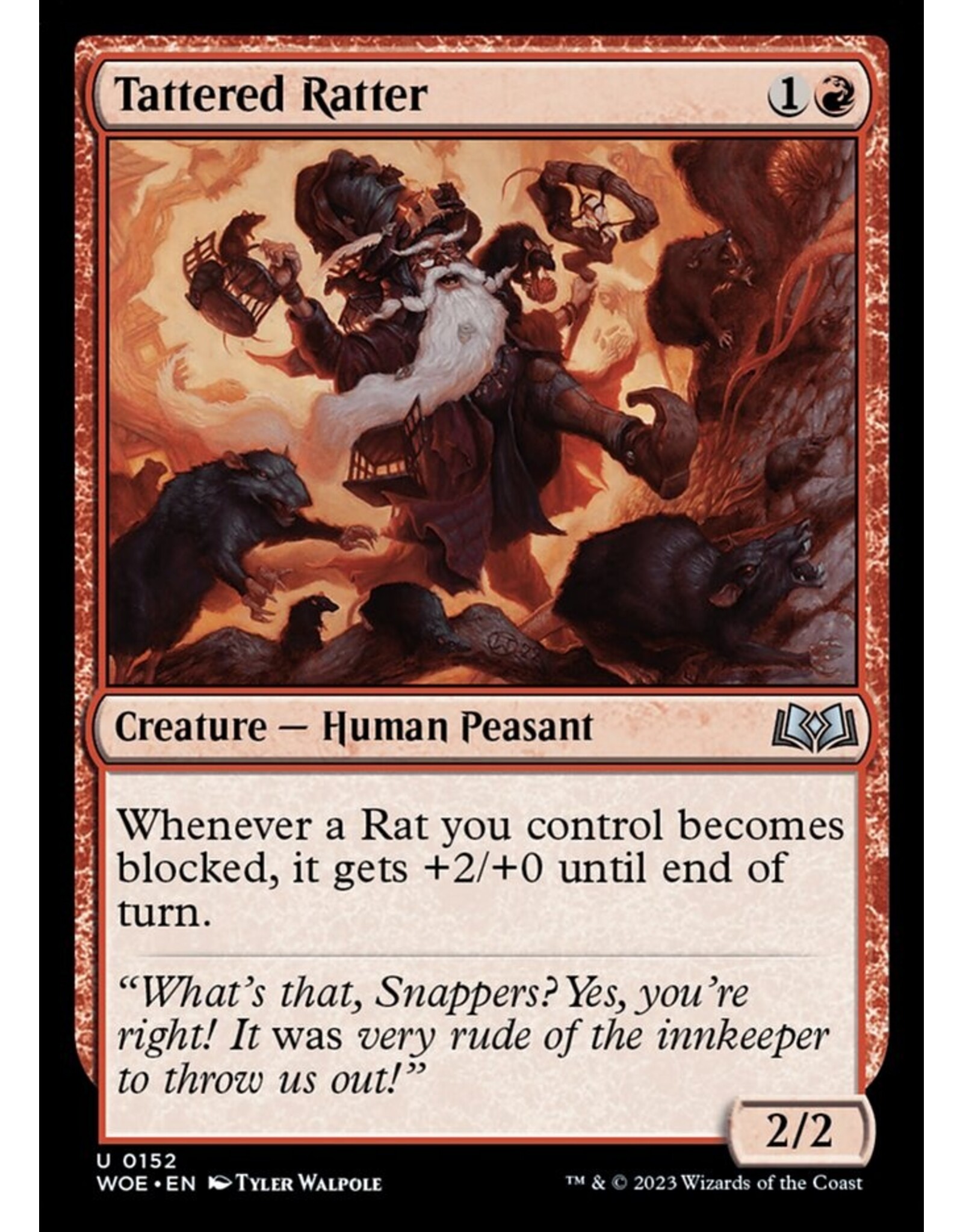 Magic Tattered Ratter  (WOE)