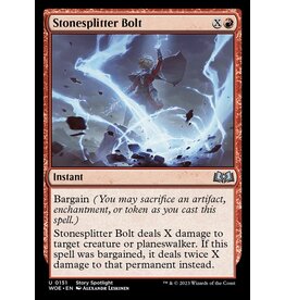 Magic Stonesplitter Bolt  (WOE)