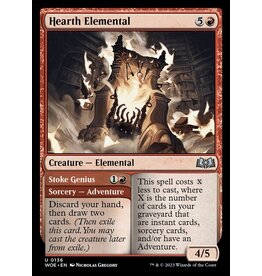 Magic Hearth Elemental // Stoke Genius  (WOE)