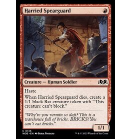 Magic Harried Spearguard  (WOE)