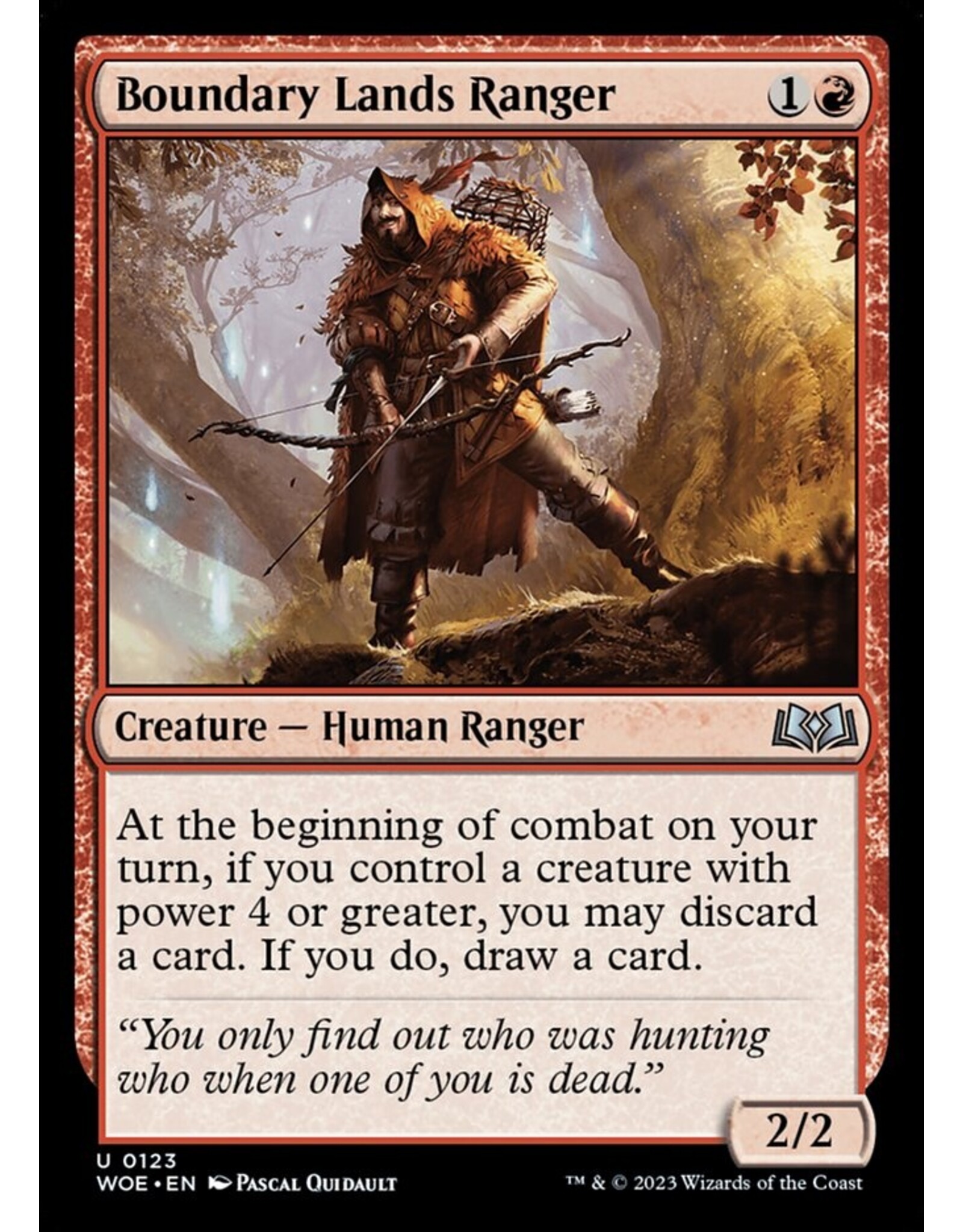 Magic Boundary Lands Ranger  (WOE)