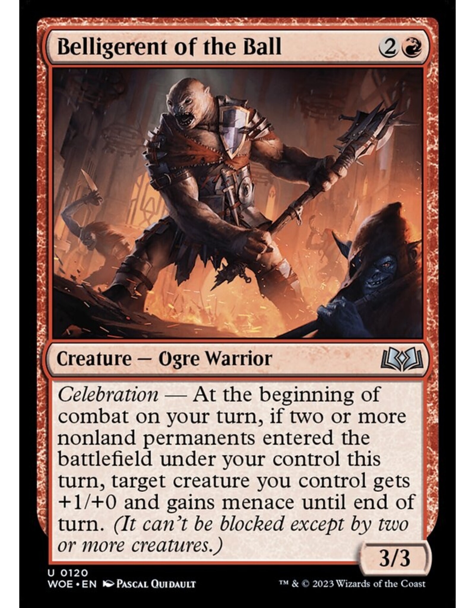 Magic Belligerent of the Ball  (WOE)