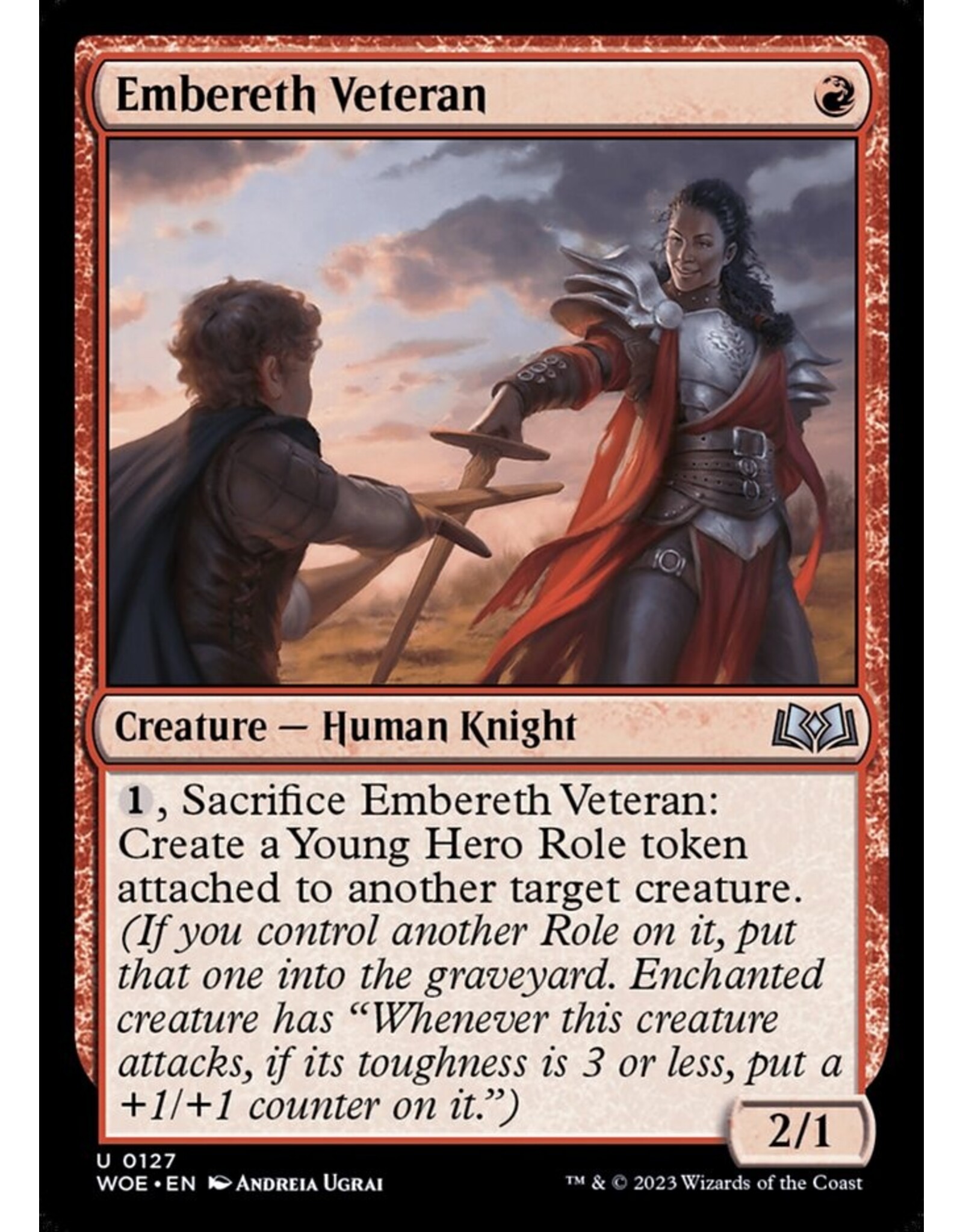 Magic Embereth Veteran  (WOE)