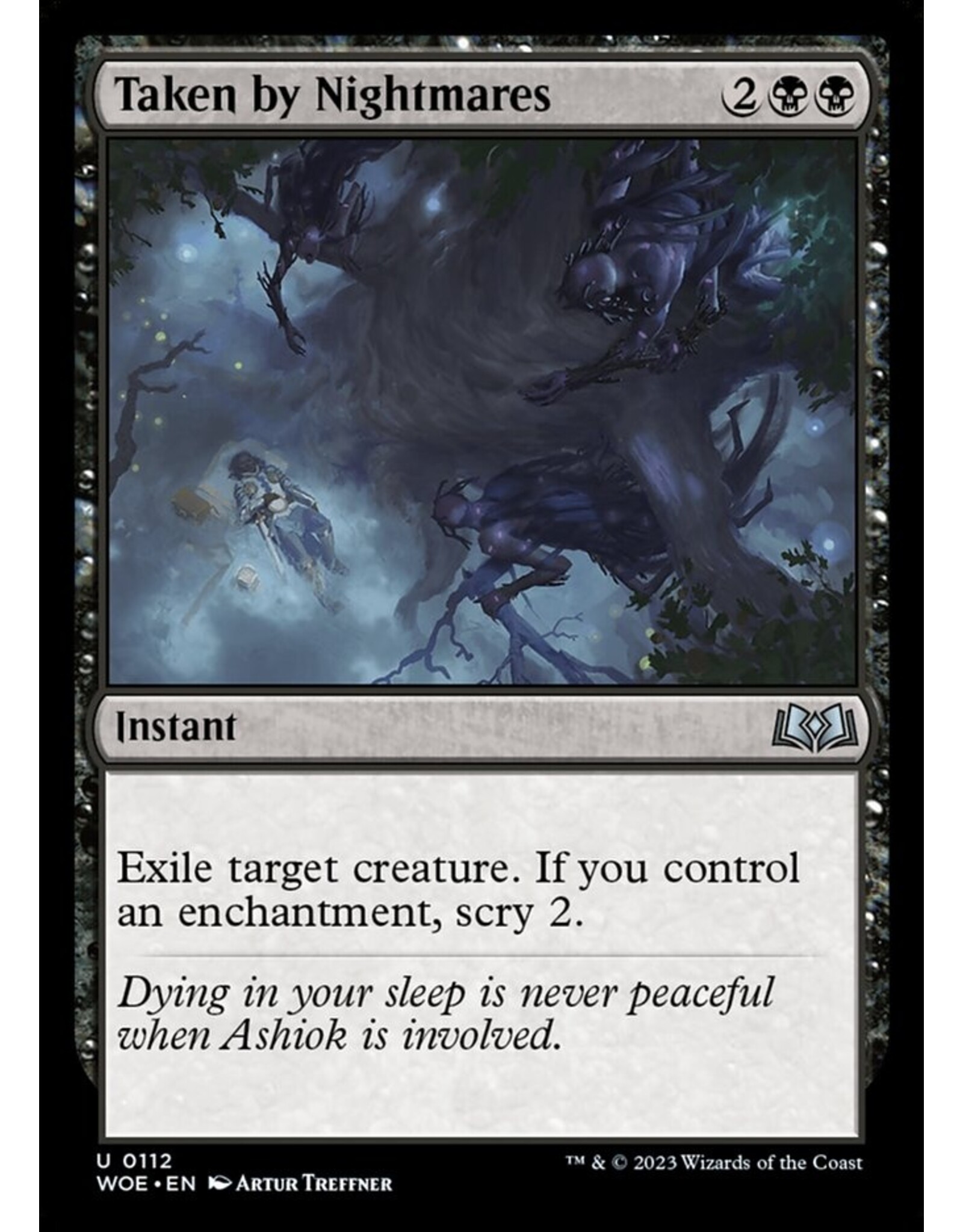 Magic Taken by Nightmares  (WOE)