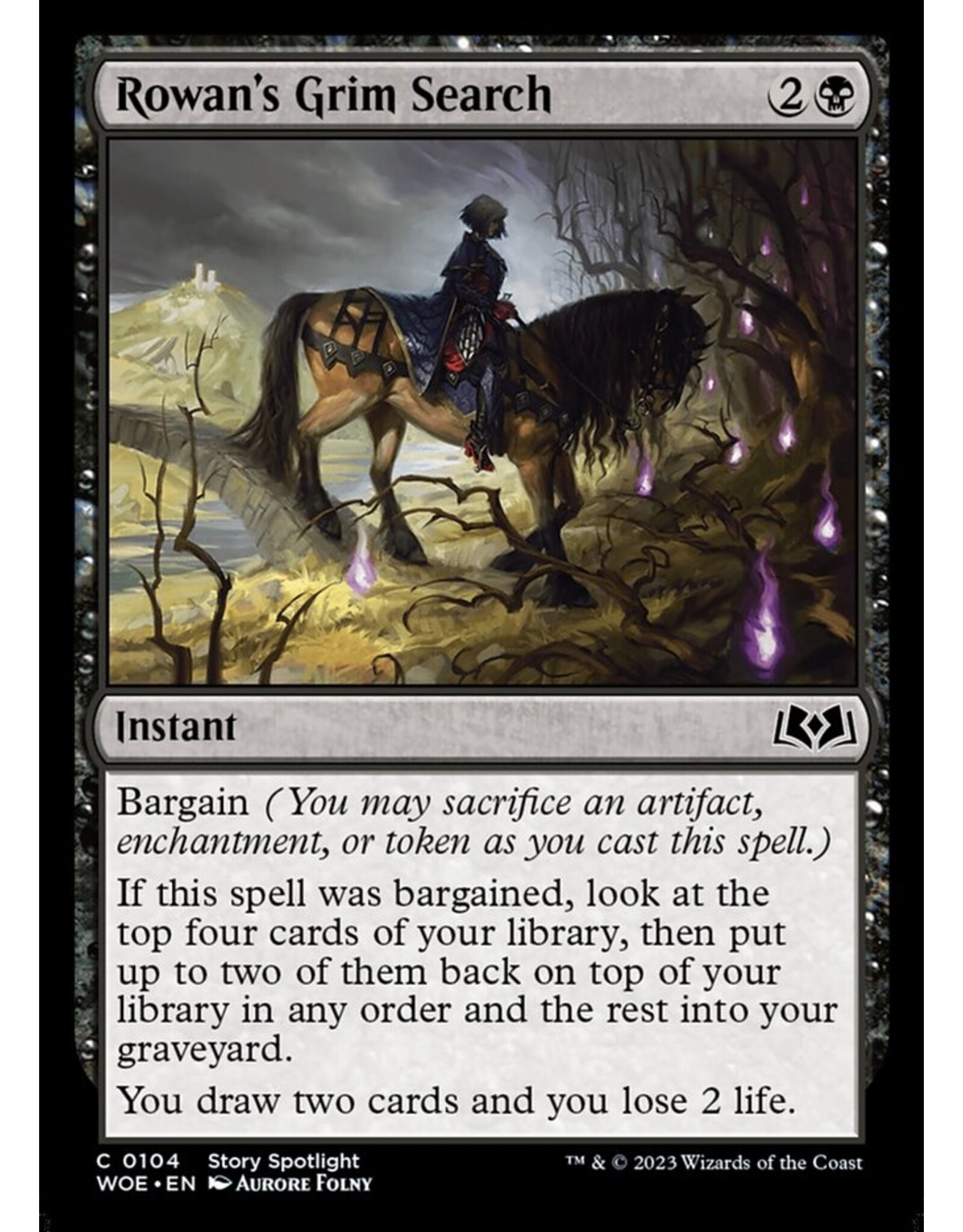 Magic Rowan's Grim Search  (WOE)