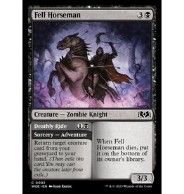 Magic Fell Horseman // Deathly Ride  (WOE)
