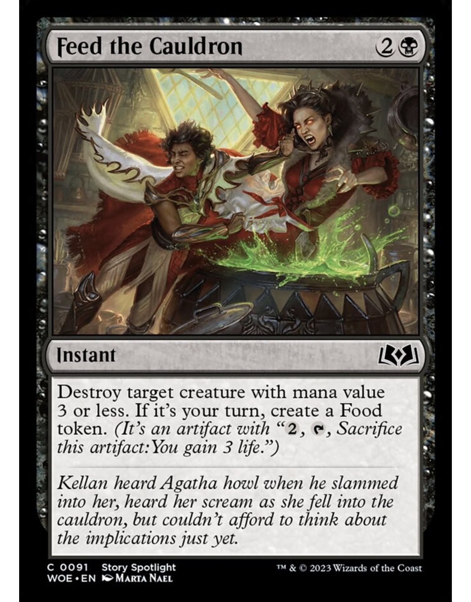 Magic Feed the Cauldron  (WOE)