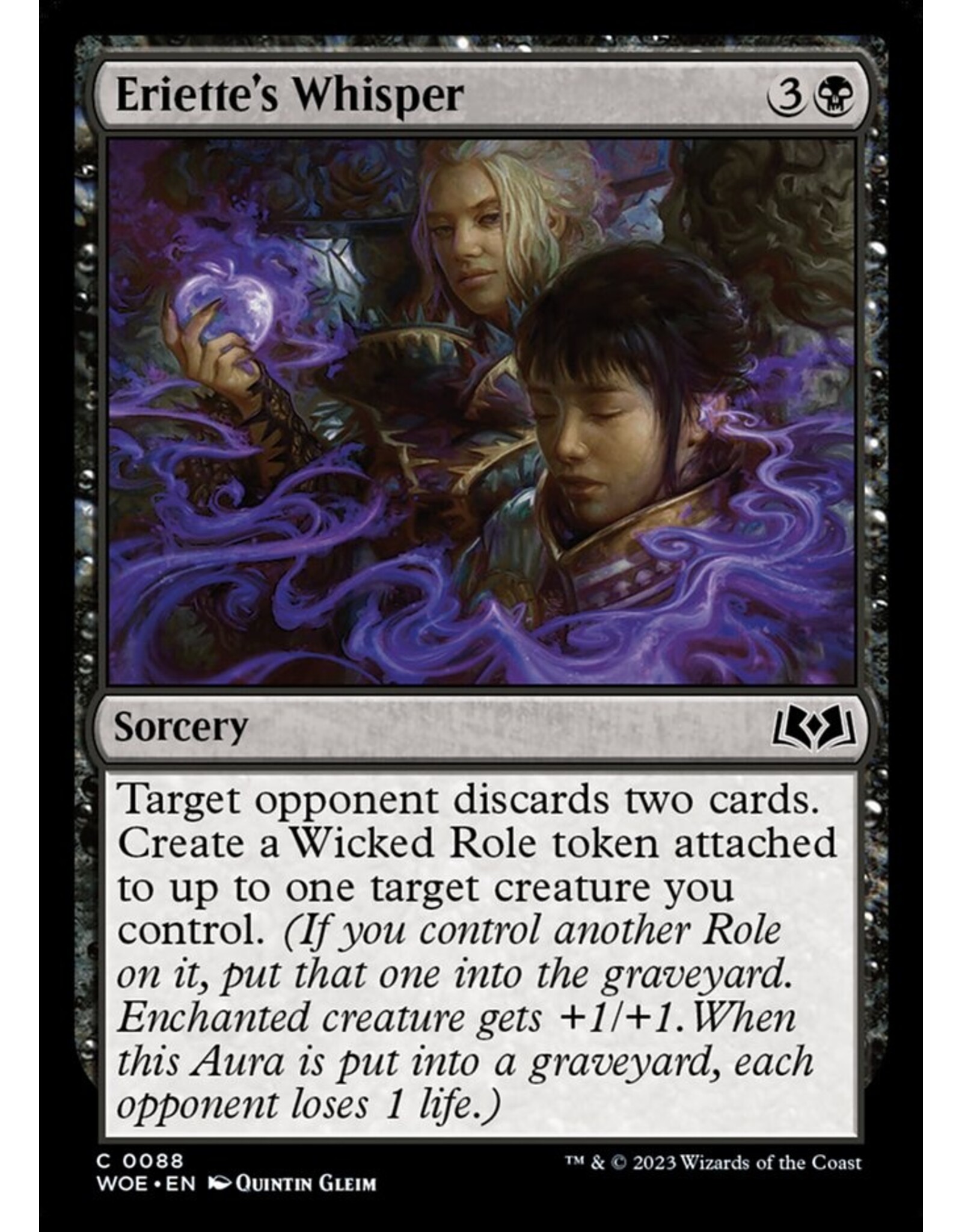 Magic Eriette's Whisper  (WOE)
