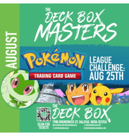 Events Pokemon Masters League Challenge (August 25th @ 1:00pm)