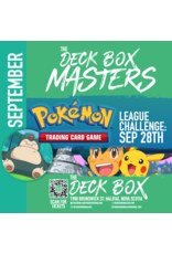 Events Pokemon Masters League Challenge (September 28th @ 1:00pm)