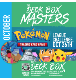 Events Pokemon Masters League Challenge (October 26th @ 1:00pm)